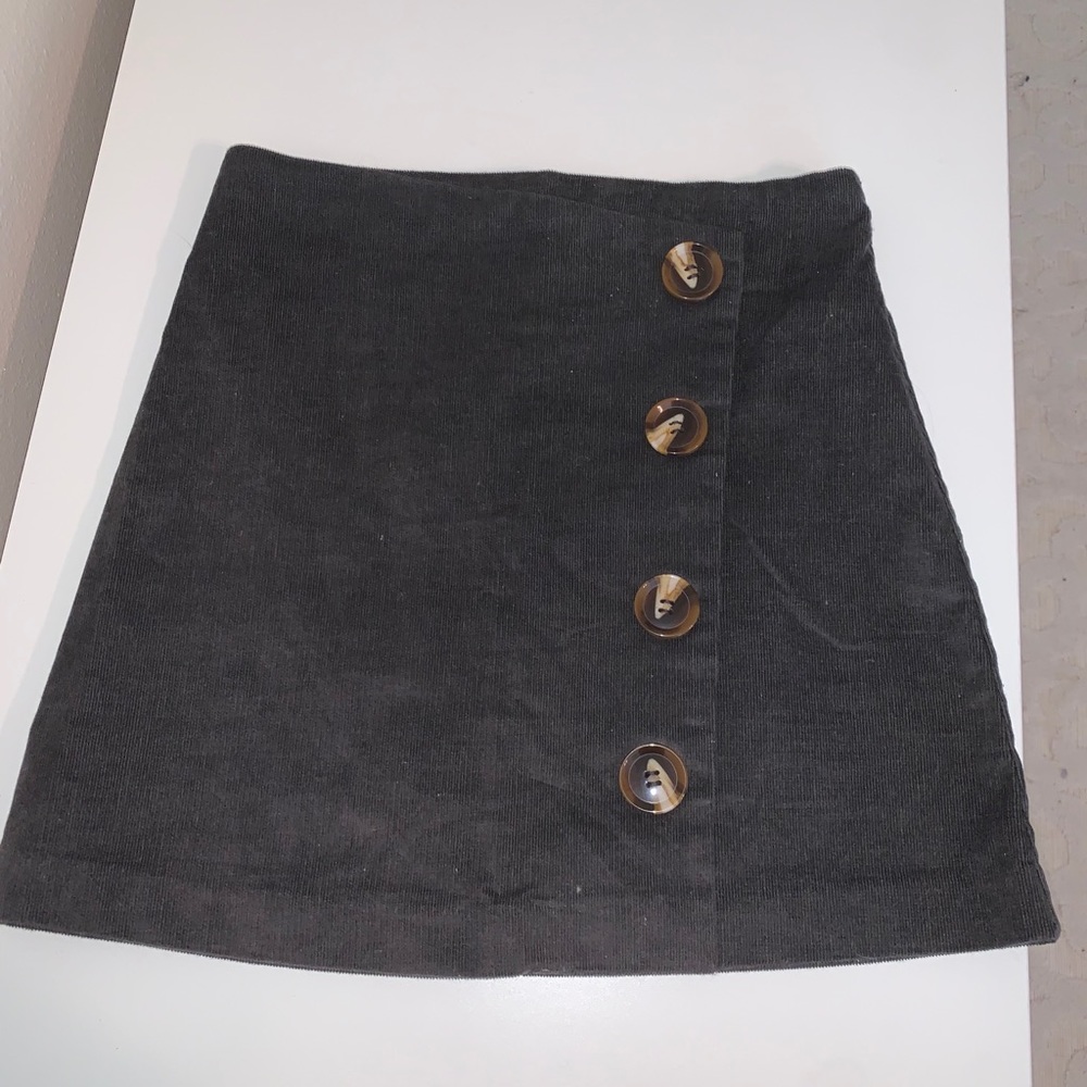 Altar’d State Button Skirt